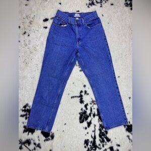 L.L. Bean Medium Wash Vintage High Rise Original Fit Denim Jeans Size 6